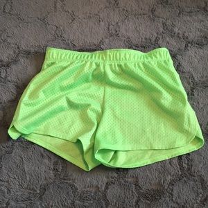 Neon Green Shorts